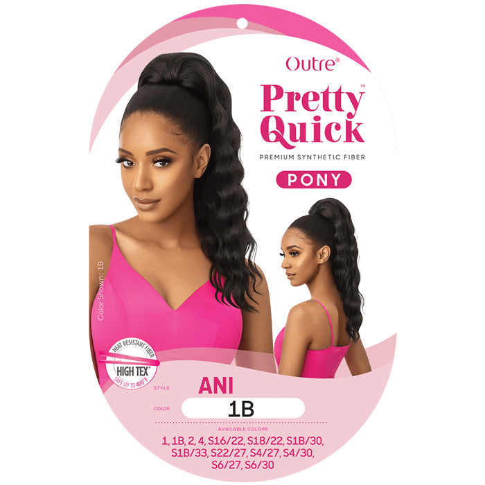Outre Pretty Quick Drawstring Ponytail - ANI