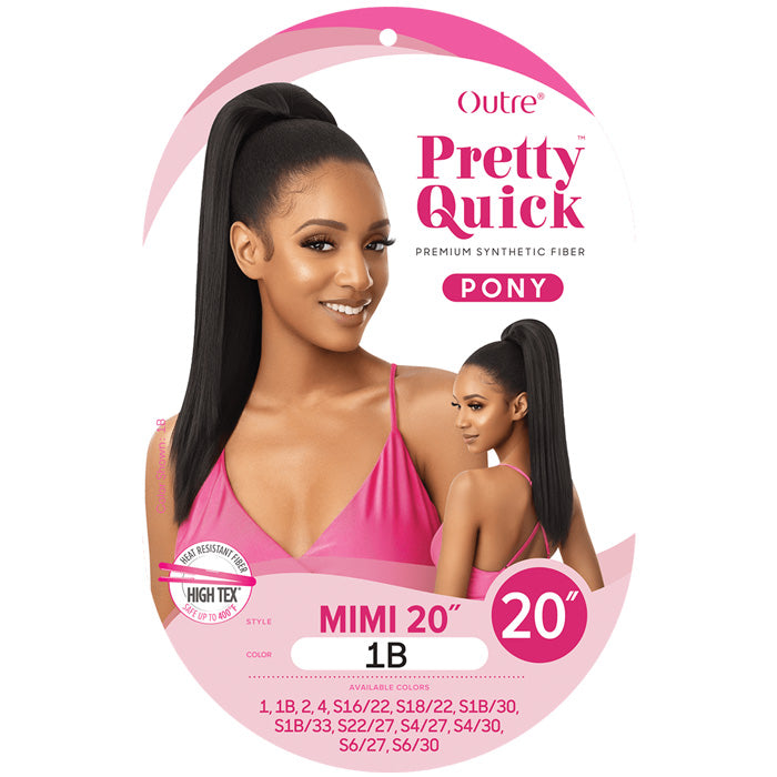 Outre Pretty Quick Drawstring Ponytail - MIMI 20"