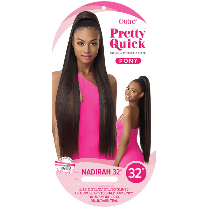 Outre Pretty Quick Ponytail - NADIRAH 32"