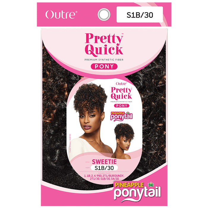 Outre Pretty Quick Pineapple Ponytail - SWEETIE