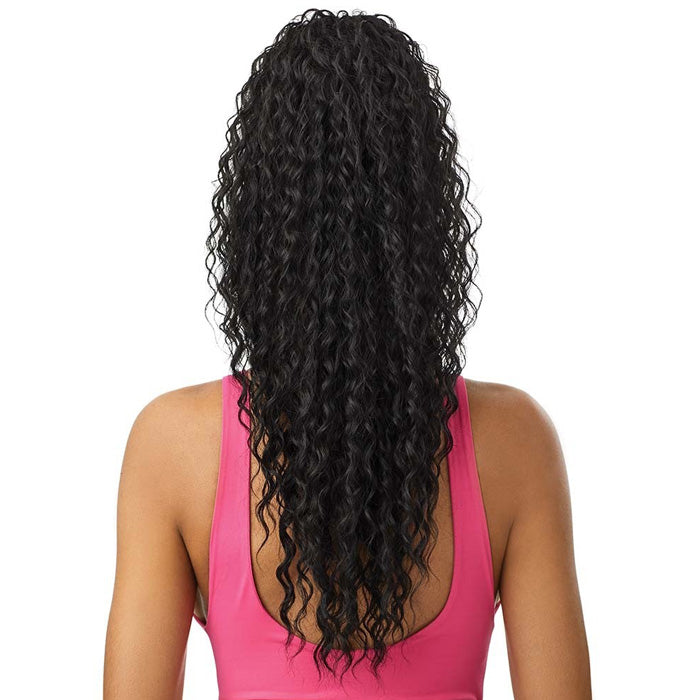 Outre Pretty Quick Wet & Wavy Drawstring Ponytail - DEEP CURL 24"