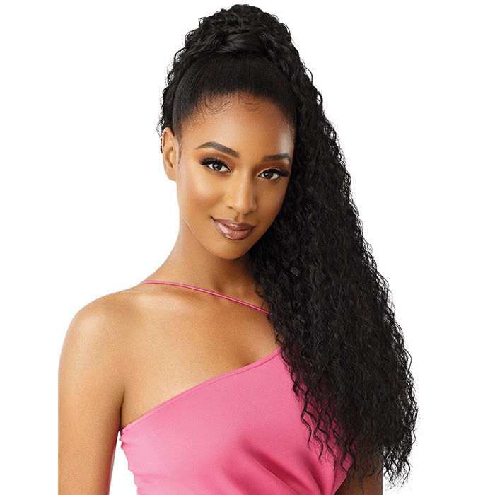 Outre Pretty Quick Synthetic Wrap Ponytail - CRIMP WAVE 30"