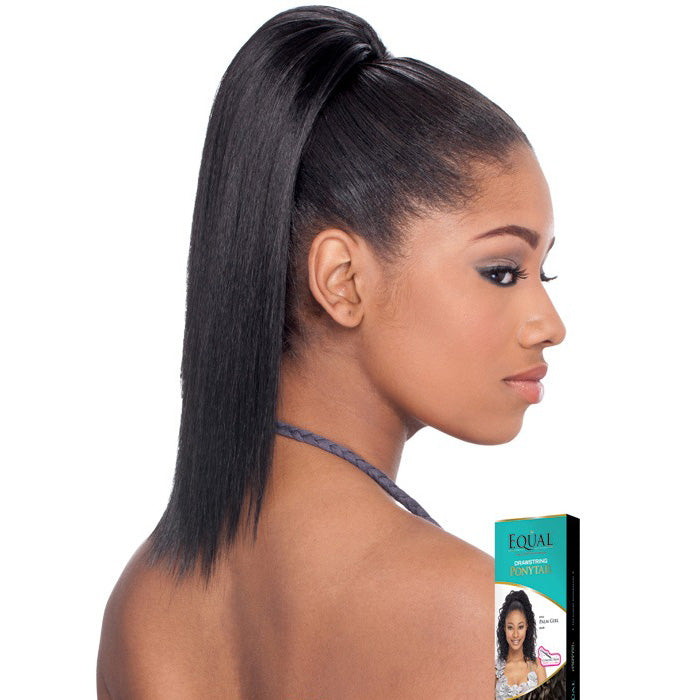 Shake N GO Drawstring Ponytail - YAKY STRAIGHT 12