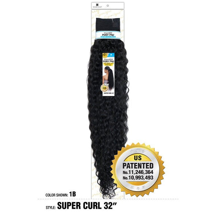 Shake N Go Organique Pony Pro Ponytail - SUPER CURL 24"/32"