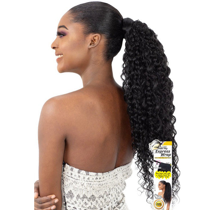 Shake N Go Organique Pony Pro Mastermix Pony Express Wrap - MALI CURL