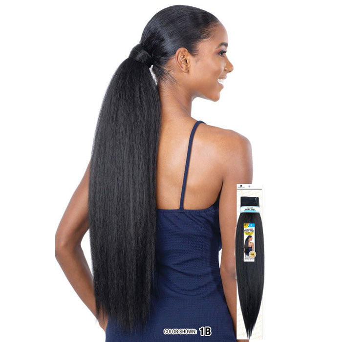 Shake N Go Organique Pony Pro Ponytail - NATURAL YAKY 24"-32"