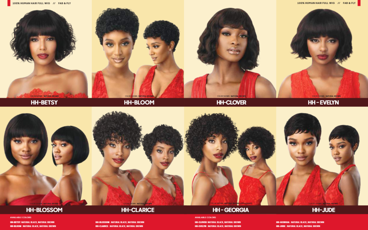 Outre Unprocessed Human Hair Fab & Fly Wig - HH EVELYN