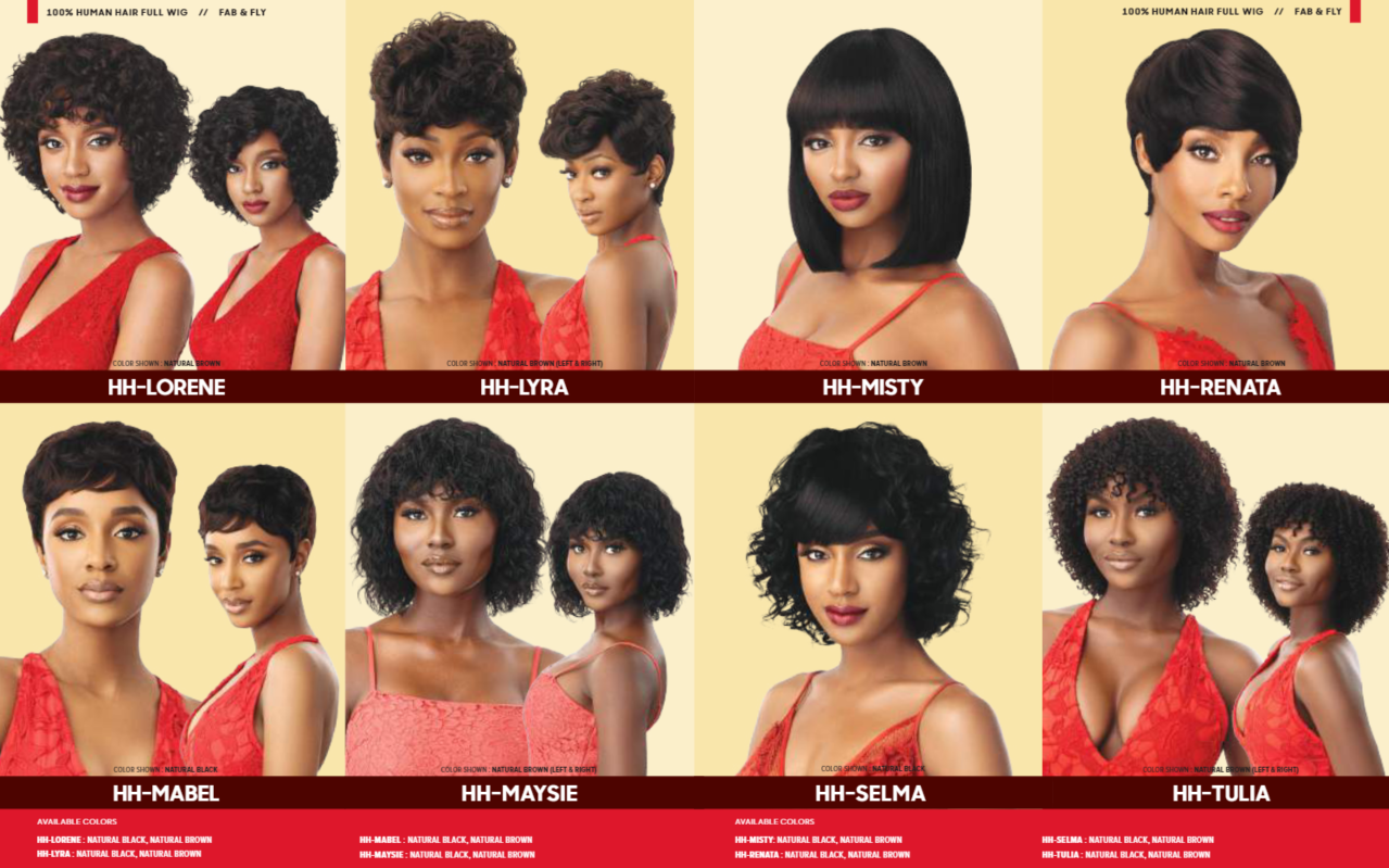 Outre Unprocessed Human Hair Fab & Fly Full Cap Wig - RENATA