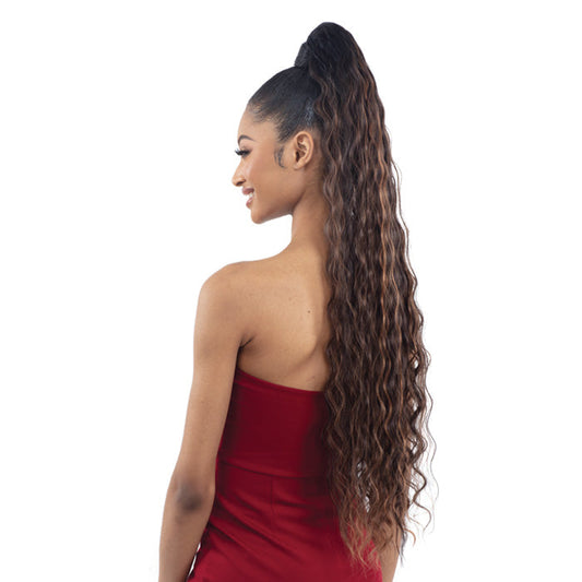 Shake-N-Go Organique Pony Pro Ponytail - CRIMPED 36"