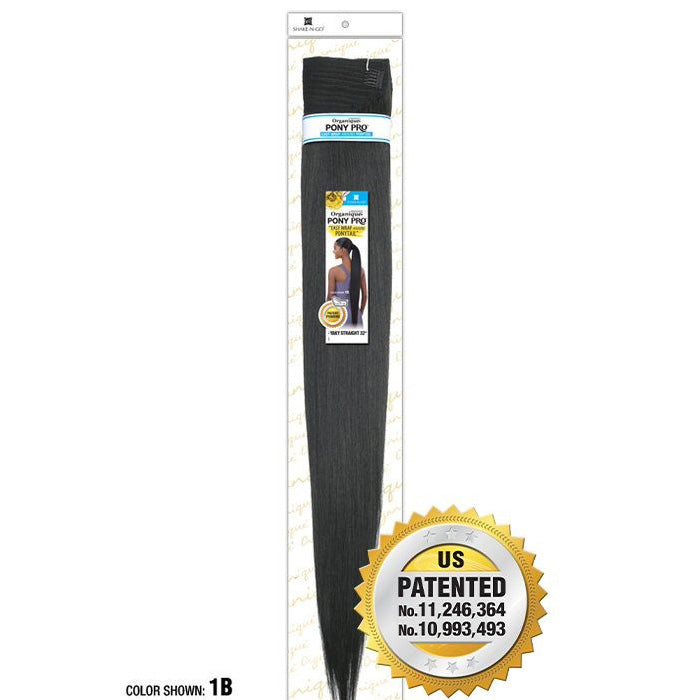 Shake N Go Organique Pony Pro Ponytail - STRAIGHT YAKY 32"