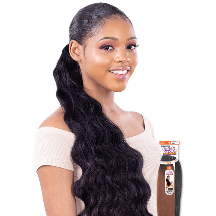 Model Model Quick Wrap - WEAVE PONYTAIL FOXY WAVE
