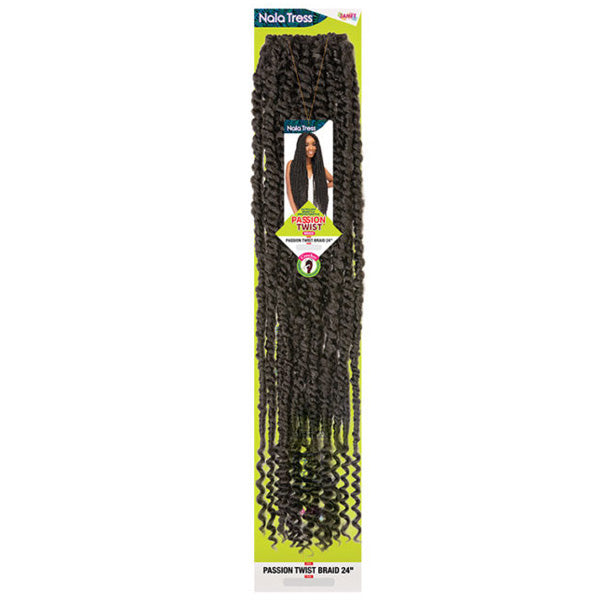 Janet Collection Nala Tress Pre-Looped Crochet Braid - PASSION TWIST BRAID 24" 3X