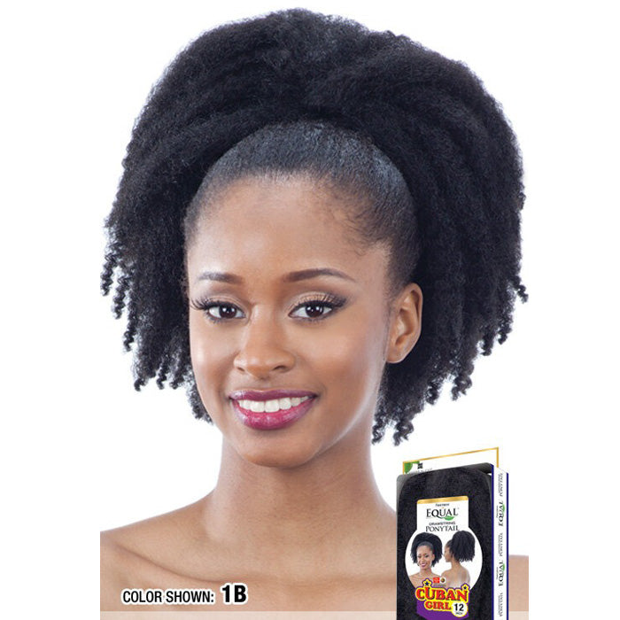 Freetress Equal Synthetic Drawstring Ponytail - CUBAN GIRL 12 Inch