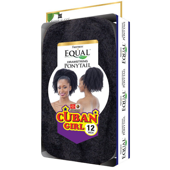 Freetress Equal Synthetic Drawstring Ponytail - CUBAN GIRL 12 Inch