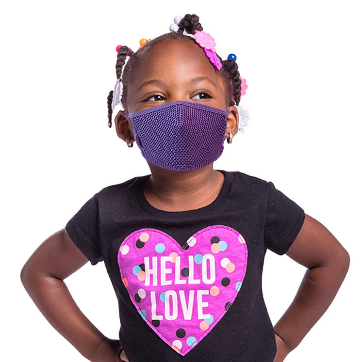 Protective 3D Reusable Mesh KIDS Mask ages 5-10