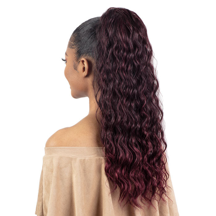 Freetress Equal Lite Drawstring Ponytail - LA VEGA WAVE 22"