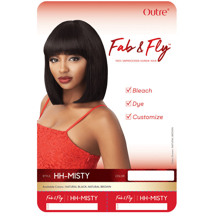 Outre Unprocessed Human Hair Fab & Fly Wig - HH MISTY