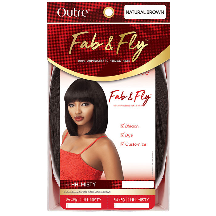 Outre Unprocessed Human Hair Fab & Fly Wig - HH MISTY