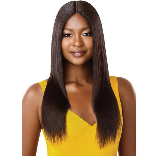 Outre The Daily Wig 100% Unprocessed Human Hair Lace Part Wig - STRAIGHT V-CUT 22"