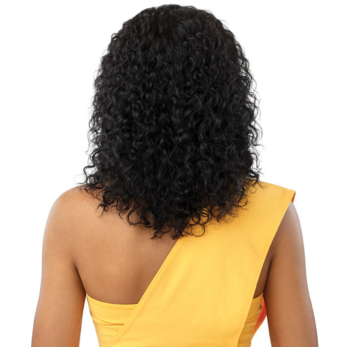 Outre The Daily 100% Unprocessed Human Hair Lace Part Wet & Wavy Wig - NATURAL CURLY 14