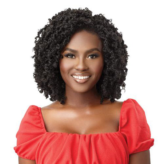 Outre X-Pression Synthetic Twisted Up Lace Front Braid Wig - BUTTERFLY BOMB TWIST 14