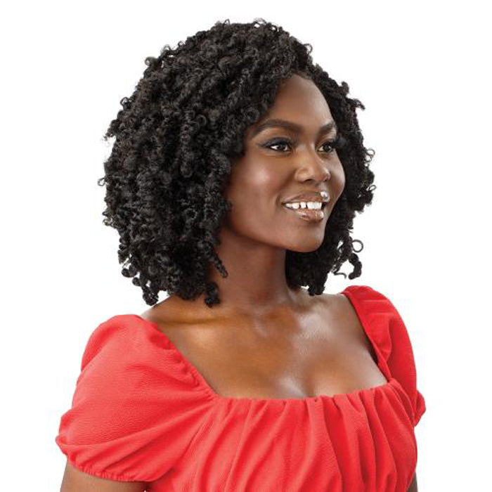 Outre X-Pression Synthetic Twisted Up Lace Front Braid Wig - BUTTERFLY BOMB TWIST 14