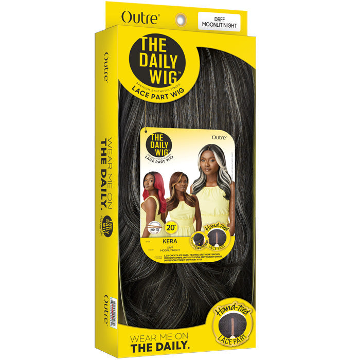 Outre The Daily Wig Hand-Tied Lace Part Wig - KERA