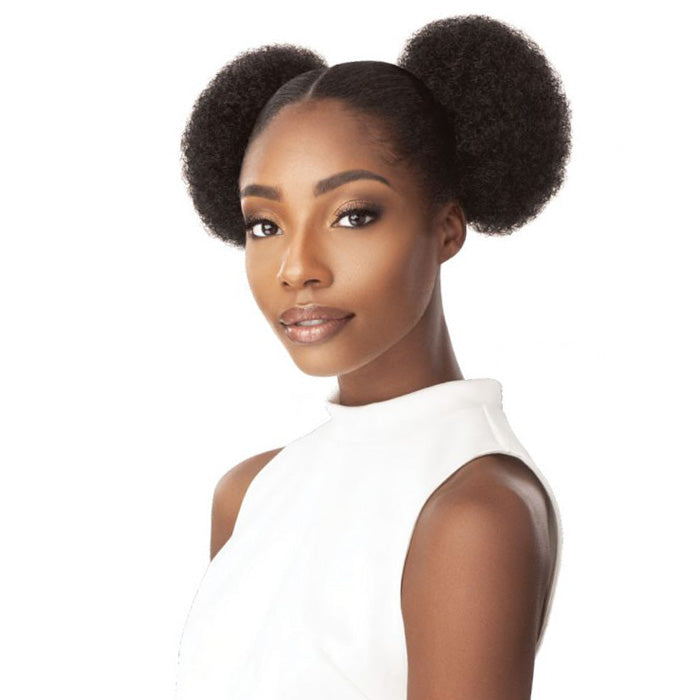 Outre Quick Pony Drawstring Ponytail - AFRO PUFF DUO SMALL