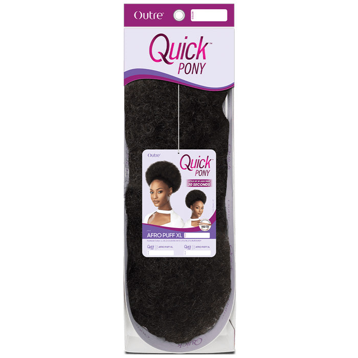 Outre Quick Pony Drawstring Ponytail - AFRO PUFF XL