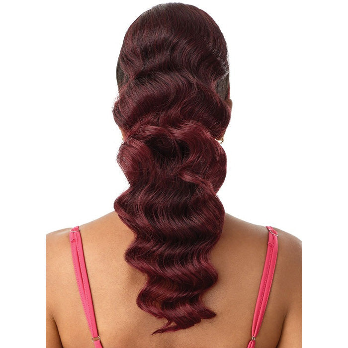 Outre Pretty Quick Pre-Attached Bang x Pony - ALAID 20"