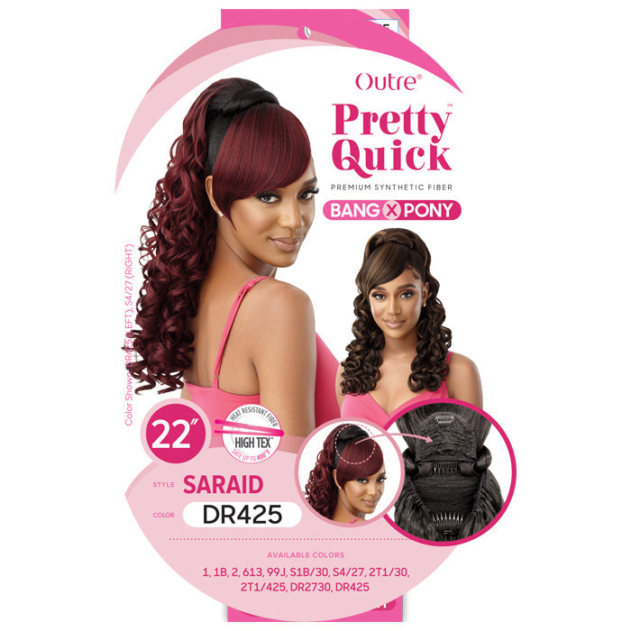 Outre Pretty Quick Bang X Pony - SARAID