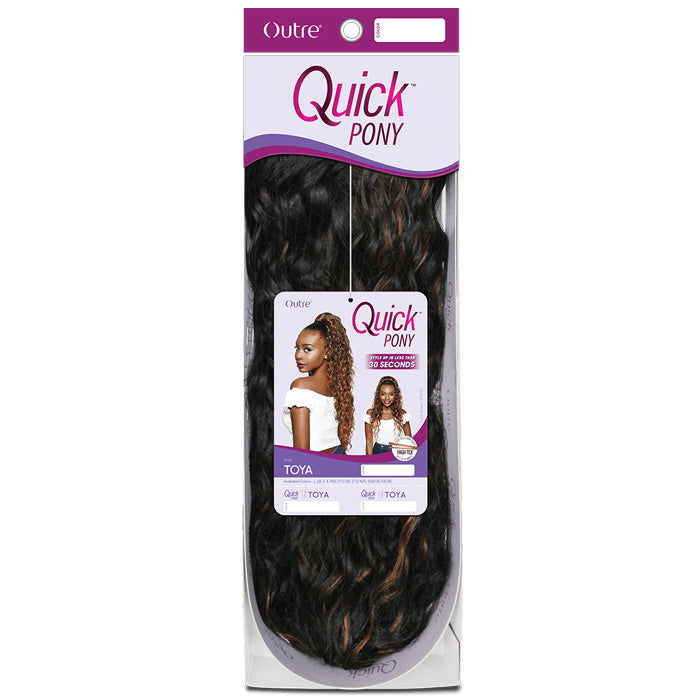 Outre Synthetic Hair Ponytail Quick Pony TOYA