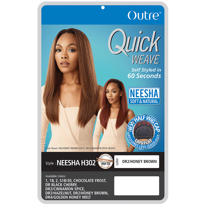 Outre Quick Weave Neesha Half Wig - NEESHA H302