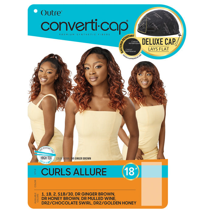 Outre Converti-Cap Delux Cap Half Wig - CURLS ALLURE