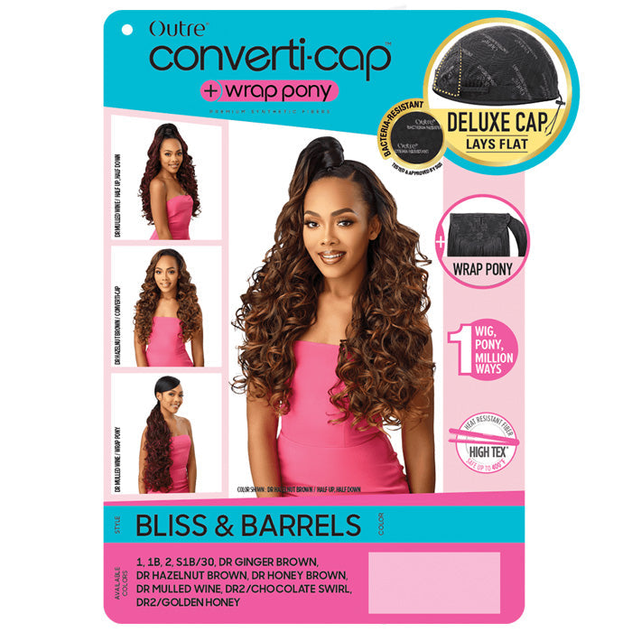 Outre Converti Cap + Wrap Pony Half Wig - BLISS & BARRELS