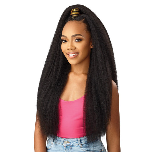 Outre Converti Cap + Wrap Pony Deluxe Cap Half Wig - BOLD & IRRESISTIBLE