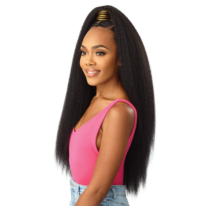 Outre Converti Cap + Wrap Pony Deluxe Cap Half Wig - BOLD & IRRESISTIBLE