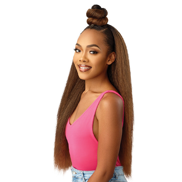 Outre Converti Cap + Wrap Pony Deluxe Cap Half Wig - BOLD & IRRESISTIBLE