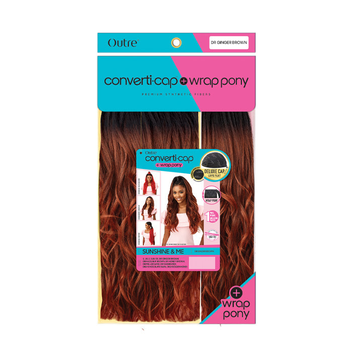 Outre Converti Cap + Wrap Pony Half Wig - SUNSHINE & ME