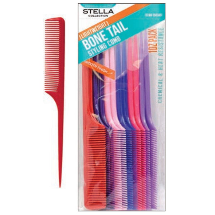 Bone Tail Comb 12pcs