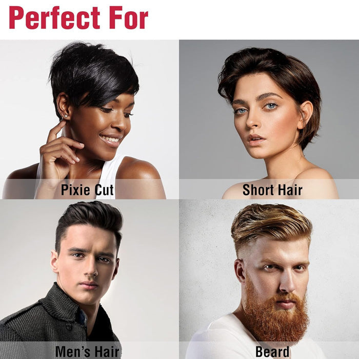 Red Ceramic Pencil Titanium Styler Flat Iron 3/10 inch