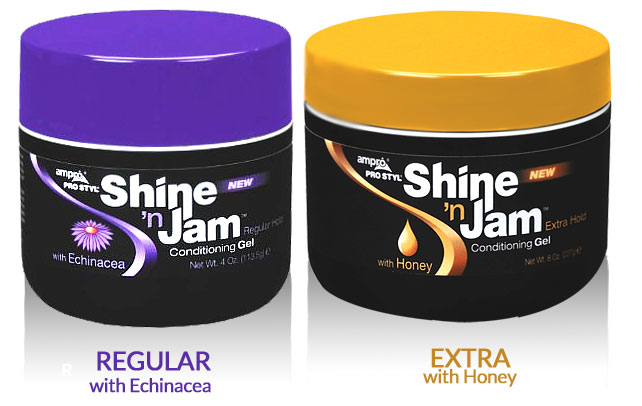 Ampro Prostyle Shine N Jam Conditioning Gel - REGULAR / EXTRA ( 4/8 Oz )