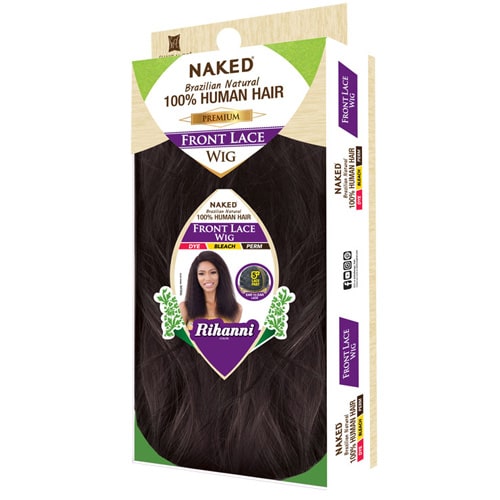 Shake N Go Naked Brazilian Human Hair Lace Front Wig RIHANNI
