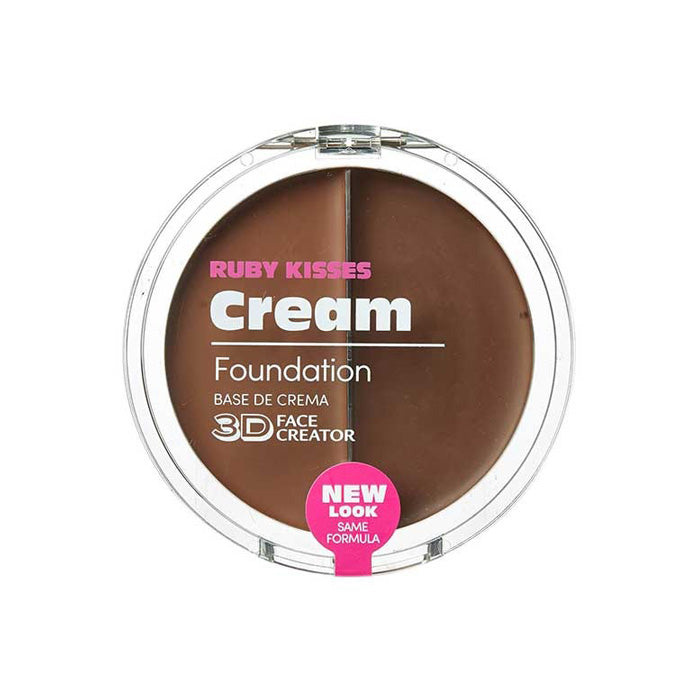 Ruby Kisses 3D Face Creator Duo Foundation & Concealer Buildable Coverage - FOUNDATION CREAM