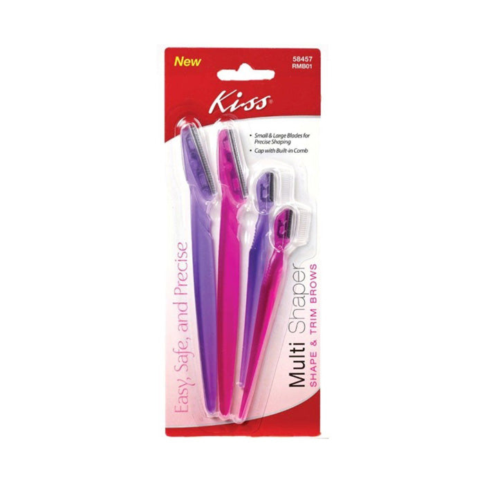 Kiss Shape & Trim Brows Multi Shaper 4 Pcs