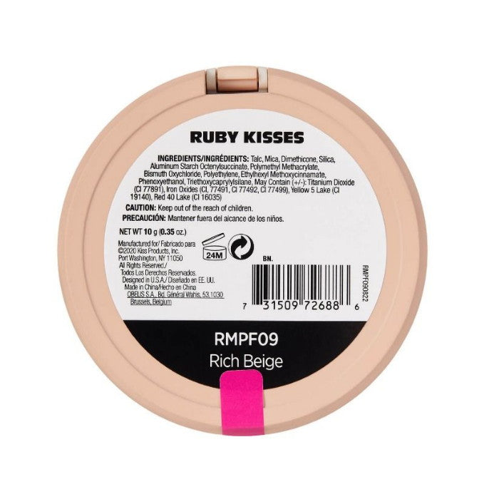 Ruby Kisses Powder Foundation - MATTE 10 g