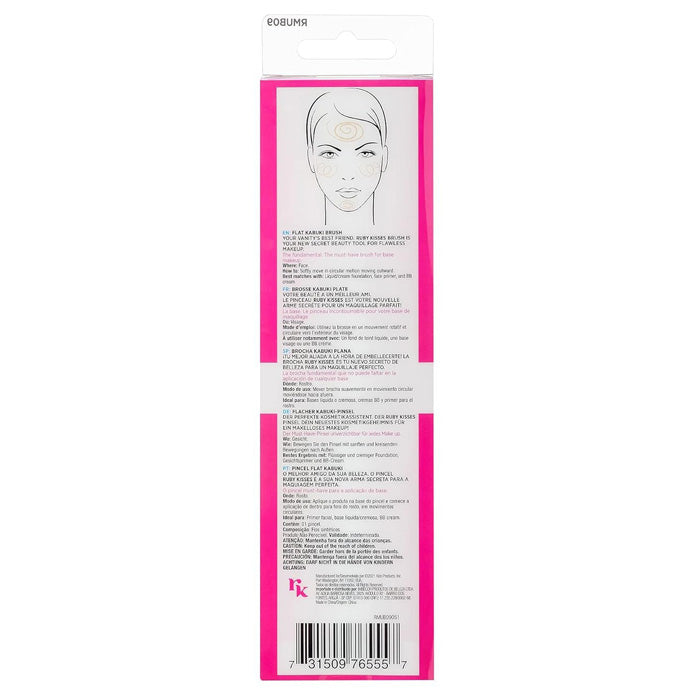 Ruby Kisses By Kiss FLAT KABUKI BRUSH RMUB09