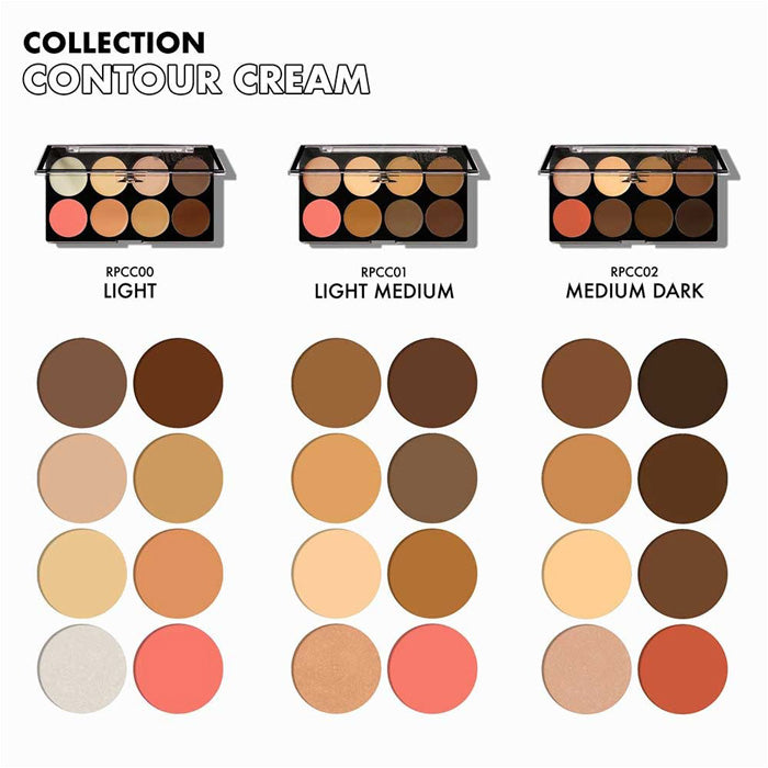 Ruby Kisses By Kiss 3D CONTOUR ARTIST CREAM