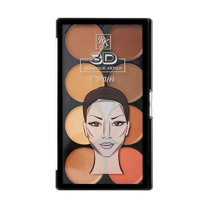 Ruby Kisses By Kiss 3D CONTOUR ARTIST CREAM