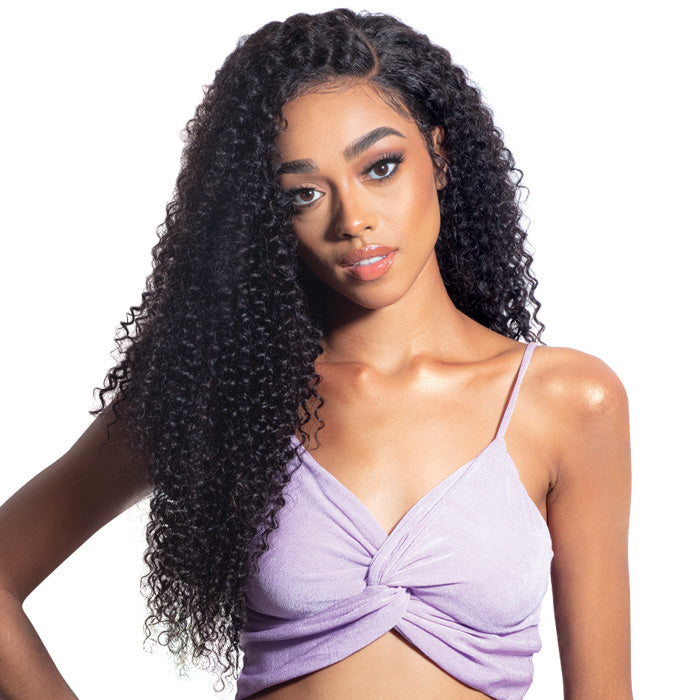 Shake N Go Glossy 100% Virgin Remy Hair Weave - SPANISH CURL (Multi Length) 3 Pcs